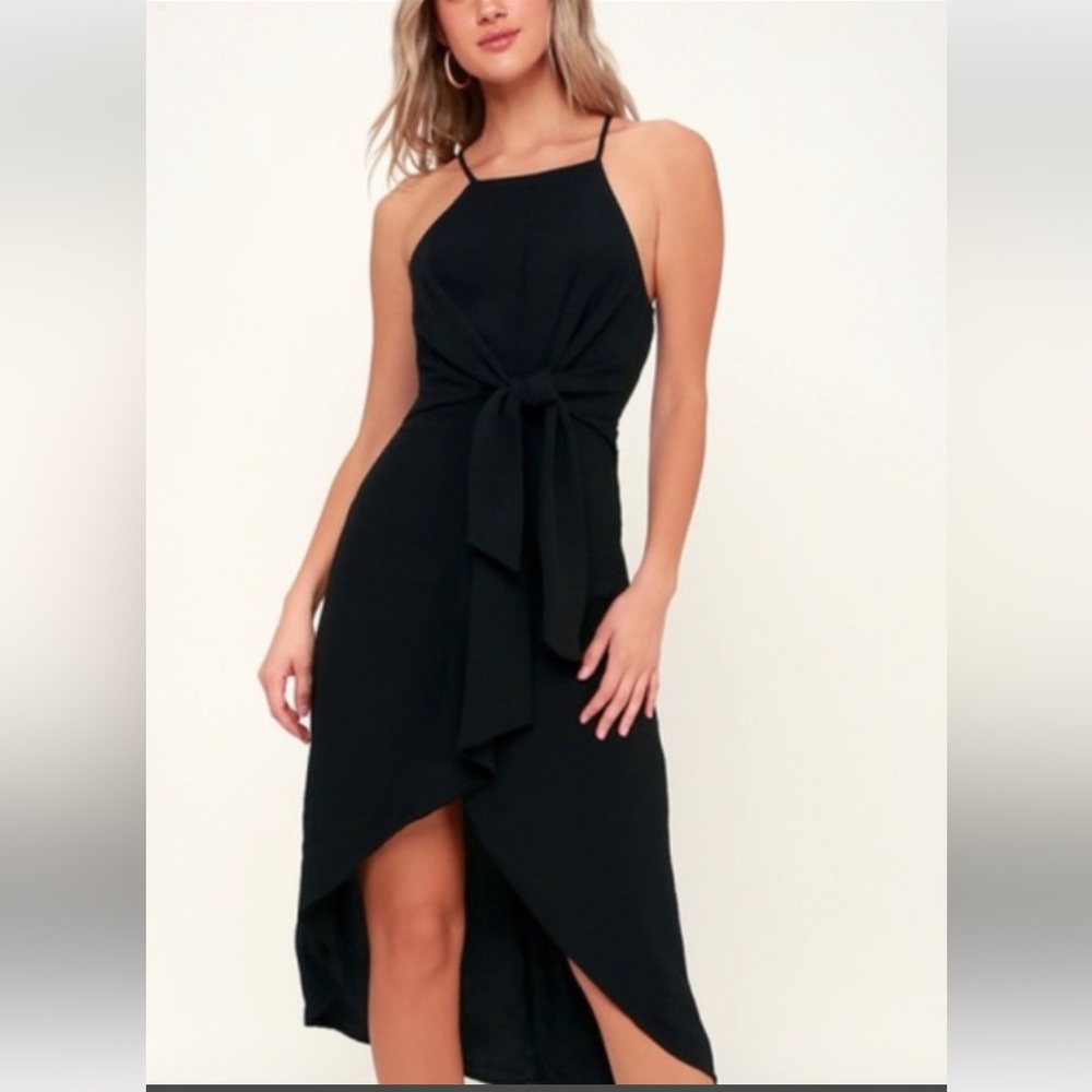 Gilli Elegant Black Women's Dress